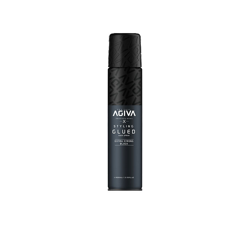 Agiva Styling Kleber Haarspray Extra Stark Schwarz 400ml