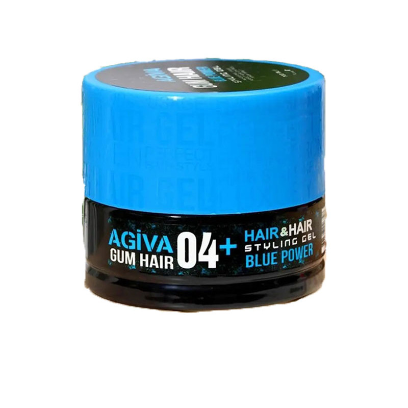 Agiva Gel Gomma Styling Capelli 04+ Blue Power 700ml