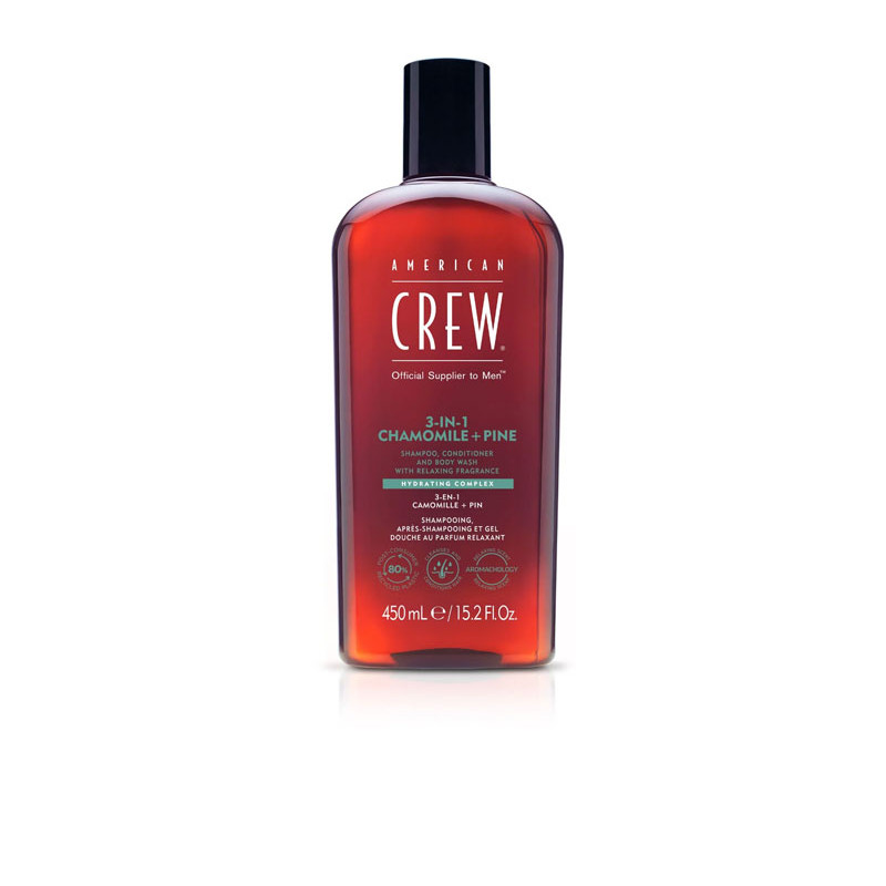 American Crew 3-In-1 Camomilla+Pino 450ml