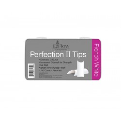 Ez Flow  Perfection II Tips French White (100Uds)