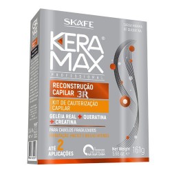 Skafe Keramax Brazilian Keratin Reconstruction Kit 2 Uses (161g)